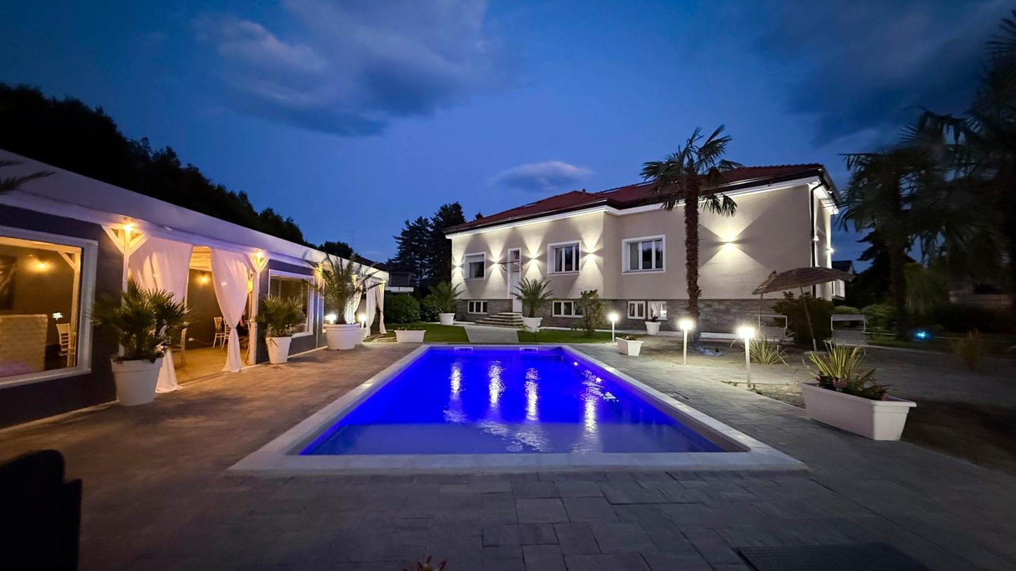 Villa Marchese Lake Maggiore Somma Lombardo Exterior foto